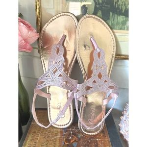 Candies light pink sandals